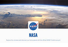 NASA进驻轻博客Tumblr，以后让你及时了解宇宙探索新动向